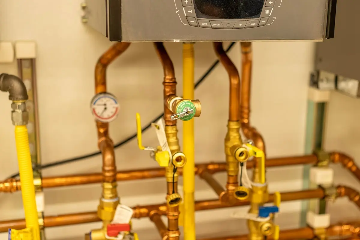 Licensed technician providing Water Heater Installation for a homeowner in St. Anthony